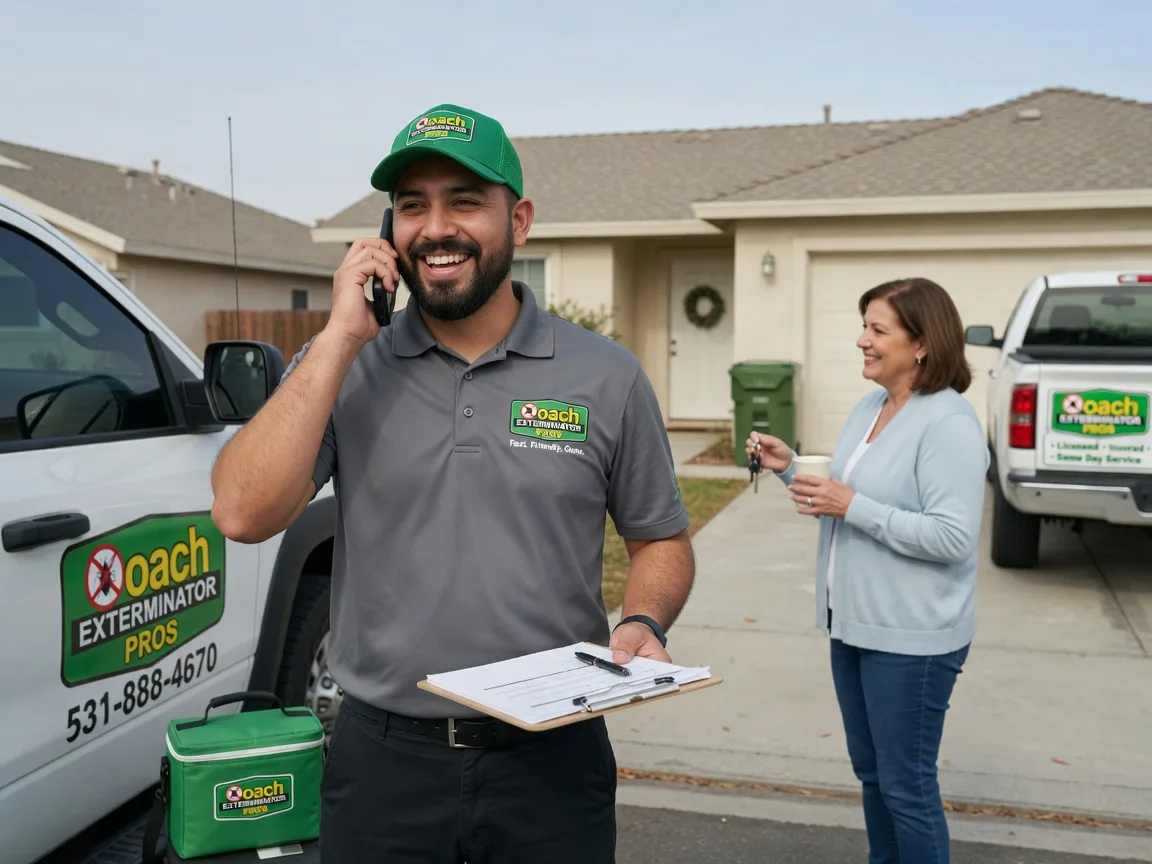 Pest Control Roach Exterminator Fairfield, OH FAQs